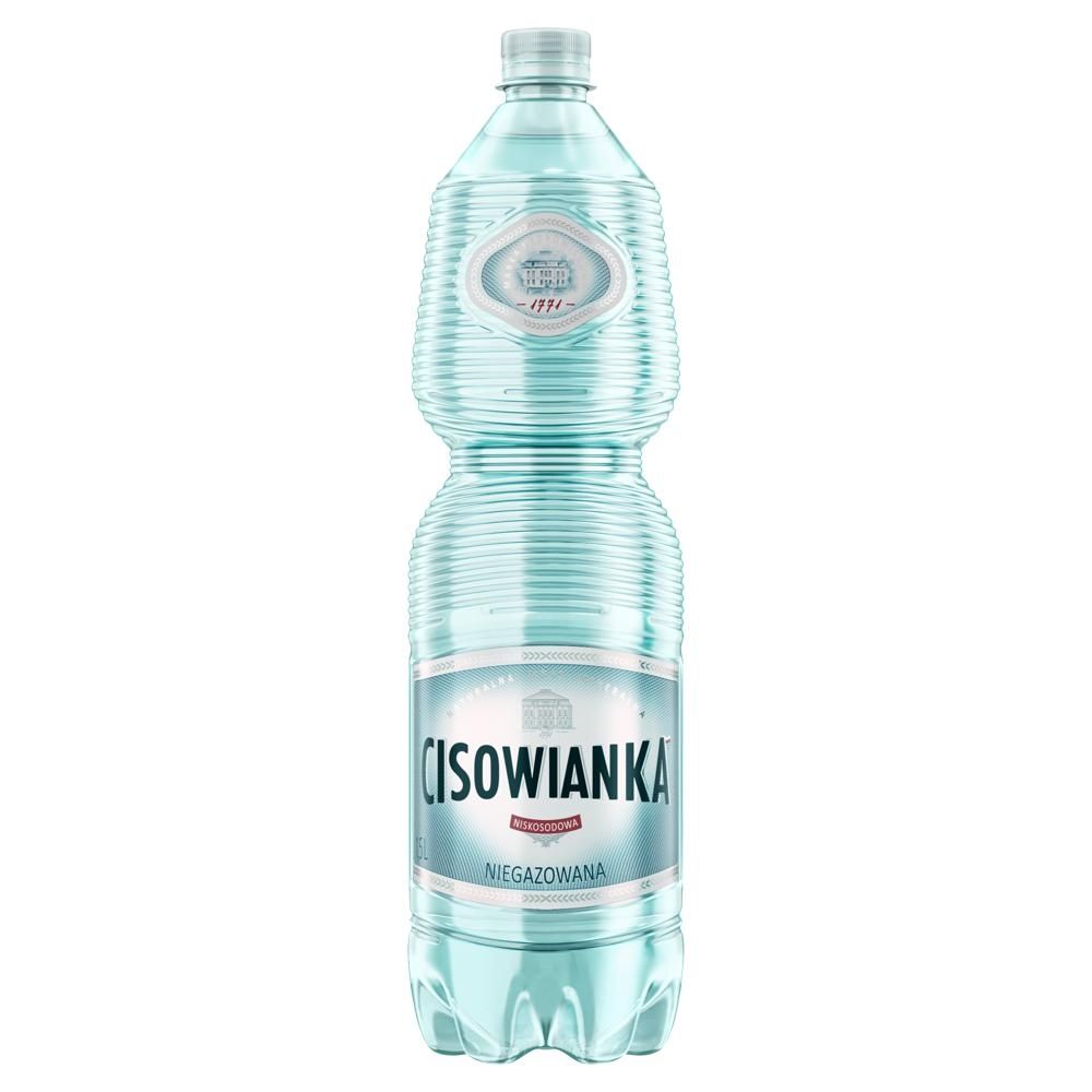 Cisowianka Naturalna woda mineralna niegazowana niskosodowa 1,5 l