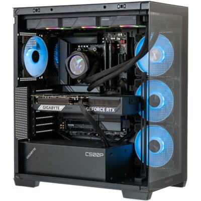 MAD DOG Powered by Gigabyte C500-A07DR32 R7-9850X3D 32GB RAM 2TB SSD GeForce RTX5080 DLSS 4 Wi-Fi