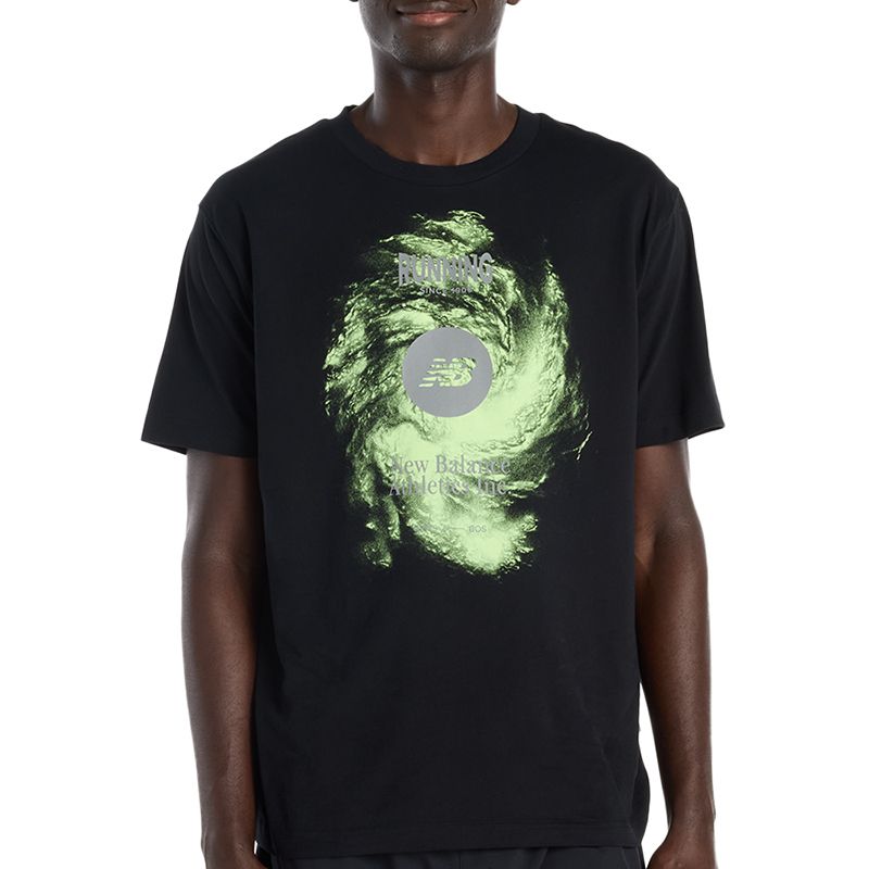 Koszulka męska New Balance Vortex Performance MT6164W1BK - czarna