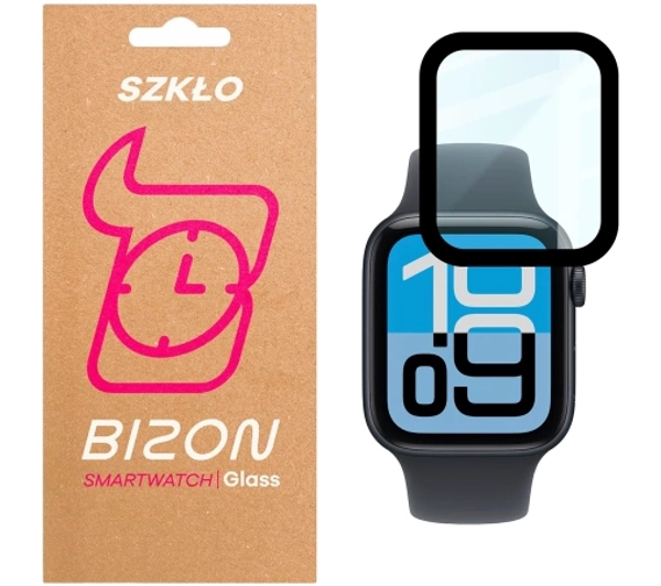 Bizon Glass Watch Edge Hybrid do Apple Watch SE 3 / SE 2 / SE / 6 / 5 / 4 44mm