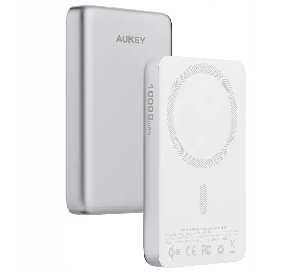Aukey MagFusion M PB-MS08 10000mAh 20W Qi2 Biały
