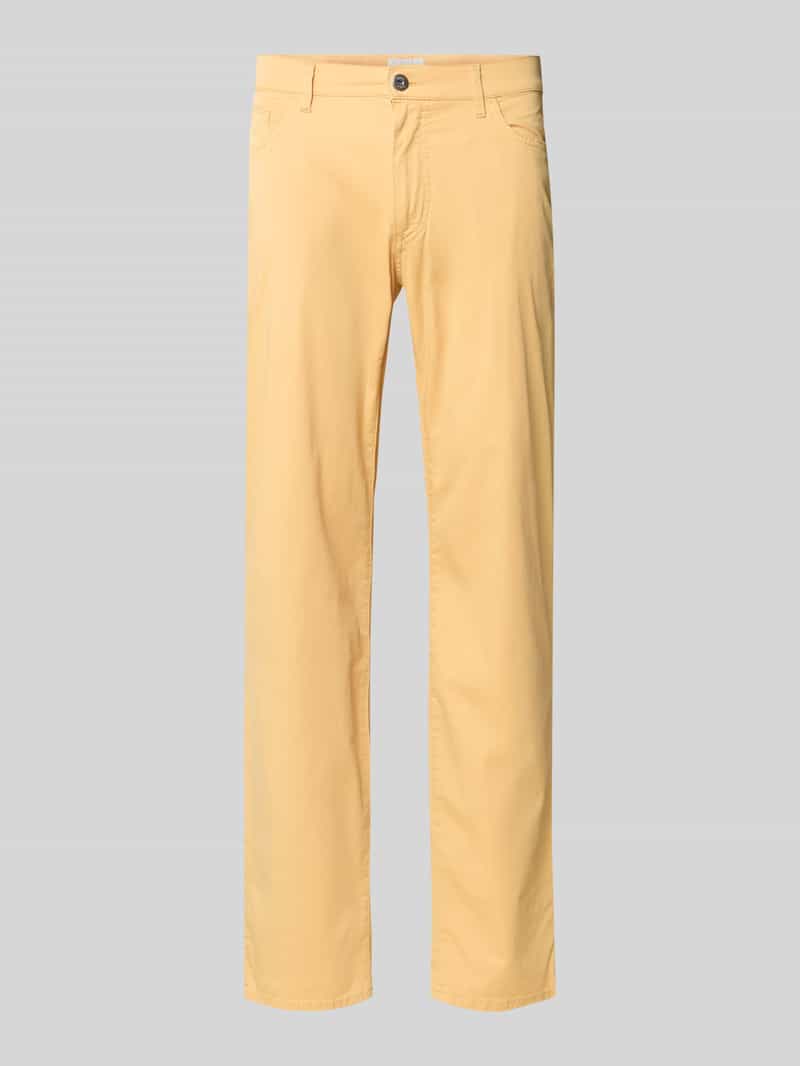 Spodnie materiałowe o kroju slim fit z dodatkiem lyocellu model ‘Cadiz’