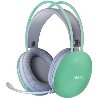 Słuchawki Aula słuchawki S505 Green