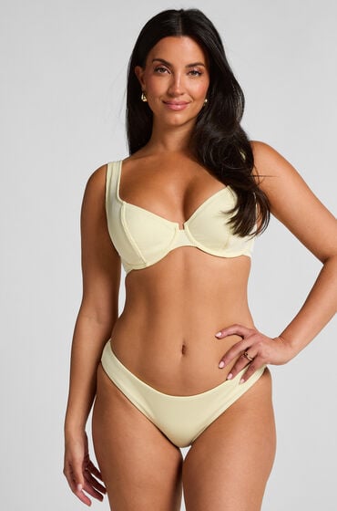 Hunkemöller Majtki Bikini Rio Fiji Żółty