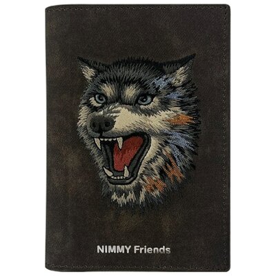 Portfel na dokumenty NIMMY Raptor Wolf Brązowy