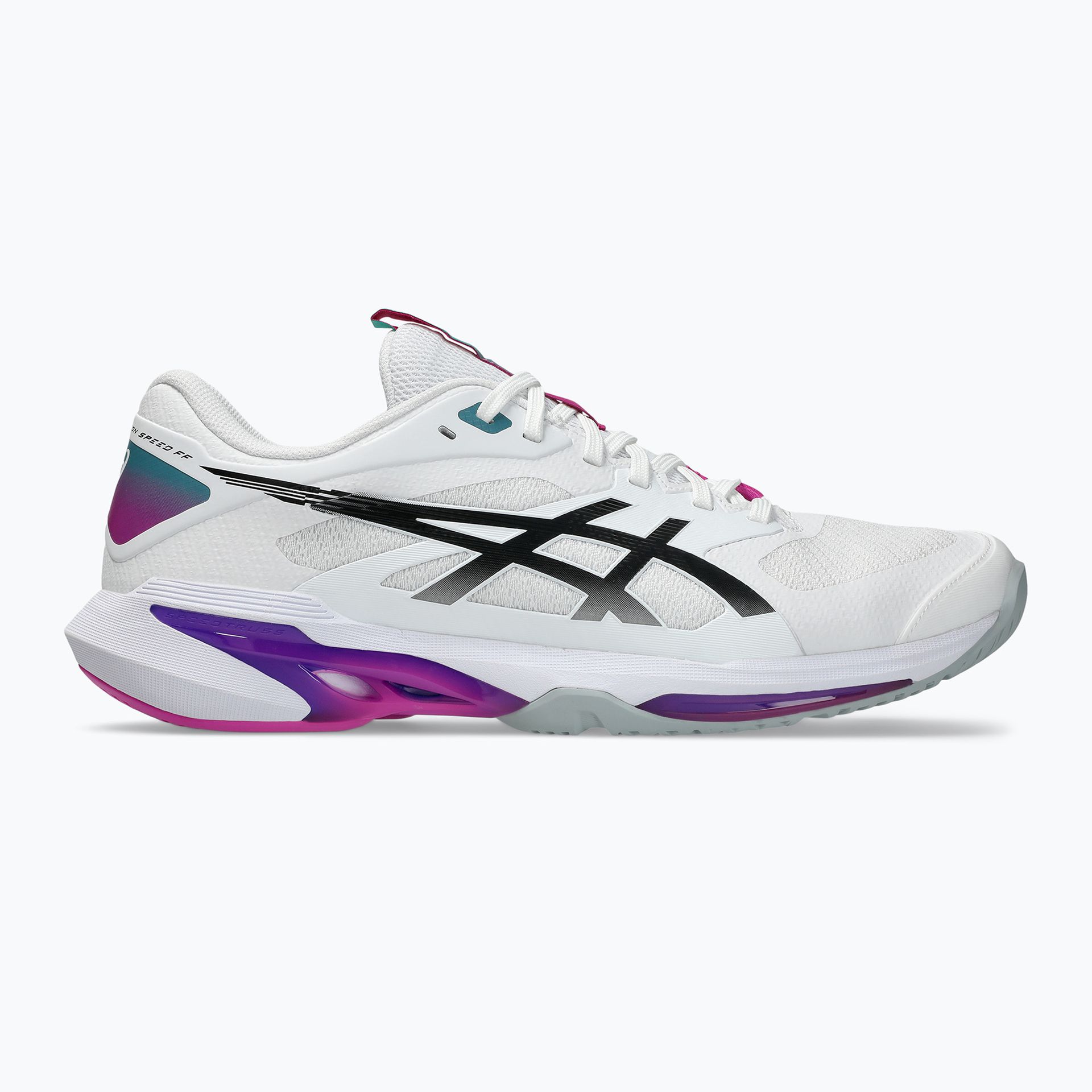Buty do tenisa męskie ASICS Solution Speed FF 4 white/digital sakura WYSYŁKA W 24H 30 DNI NA ZWROT