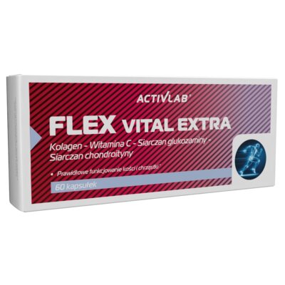 Suplement na stawy ACTIVLAB Flex Vital Extra (60 kapsułek)
