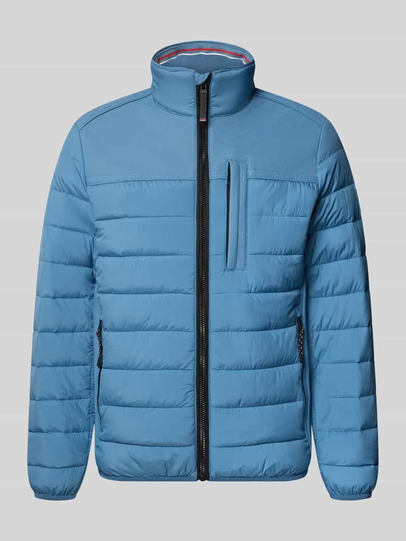 Kurtka pikowana o kroju regular fit z bocznymi wstawkami ze streczu