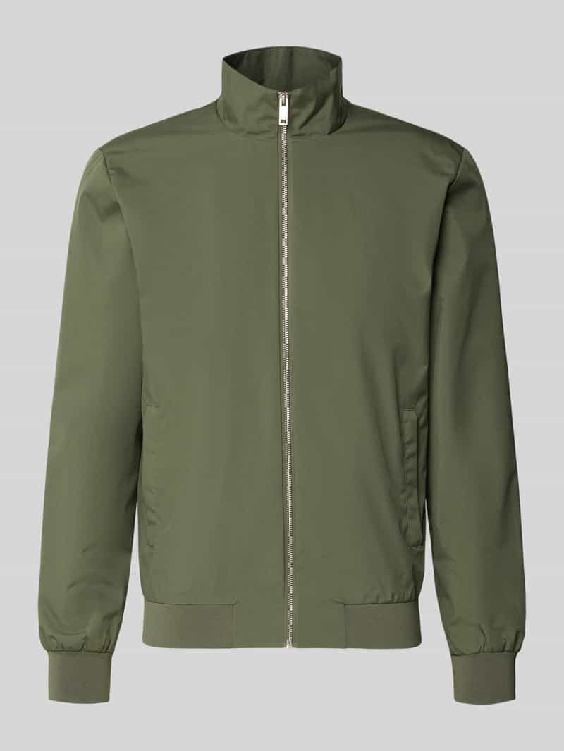 Kurtka ze stójką i wpuszczanymi kieszeniami model ‘Joshu’