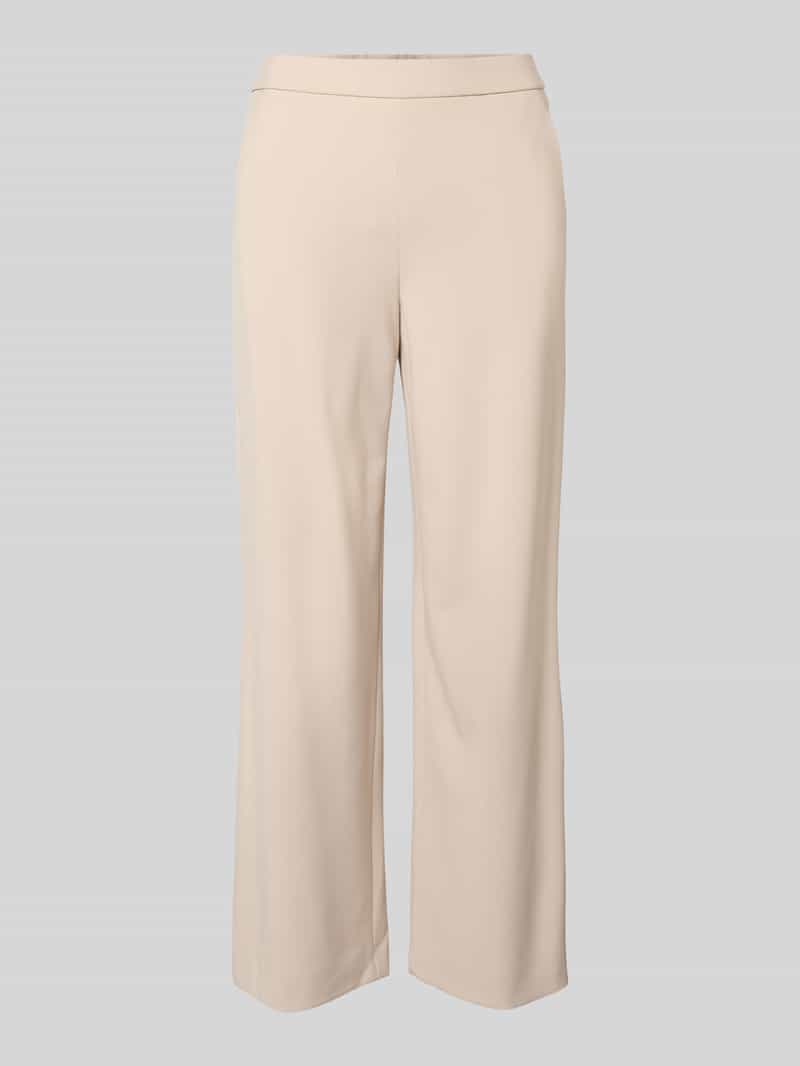 Spodnie materiałowe z elastycznym pasem