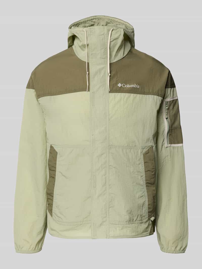 Wiatrówka z krytym zamkiem błyskawicznym