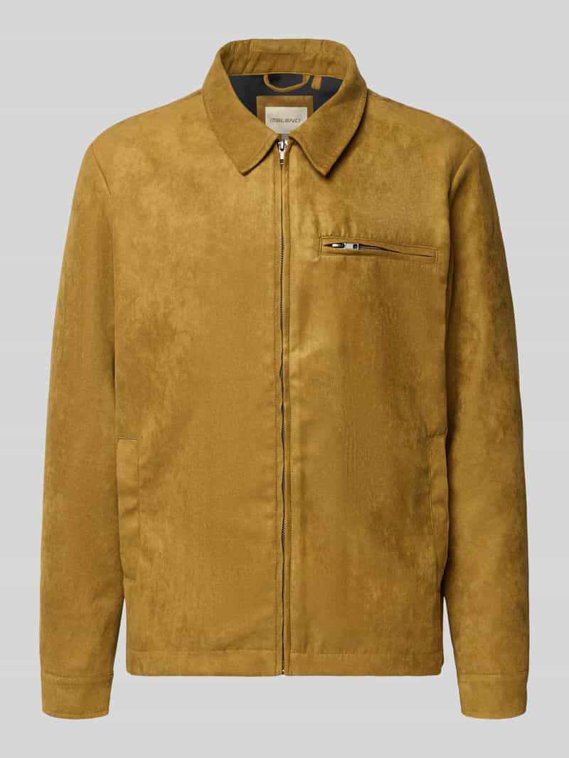 Kurtka z imitacji skóry model ‘FOSSY’