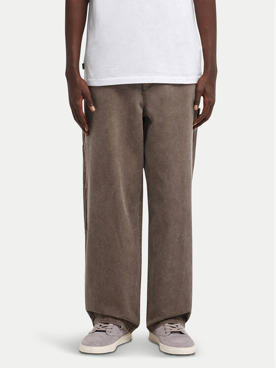 Element Spodnie materiałowe Big Carpenter Canvas ELYNP00201 Brązowy Relaxed Fit