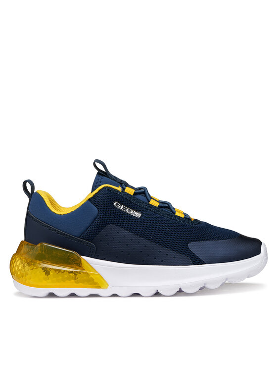 Geox Sneakersy J Activart Illuminus J45LYA 0149J C0657 D Granatowy