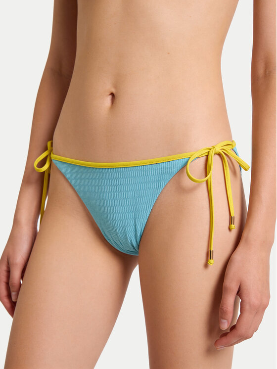 Seafolly Dół od bikini Beach Bound 40651-072 Turkusowy