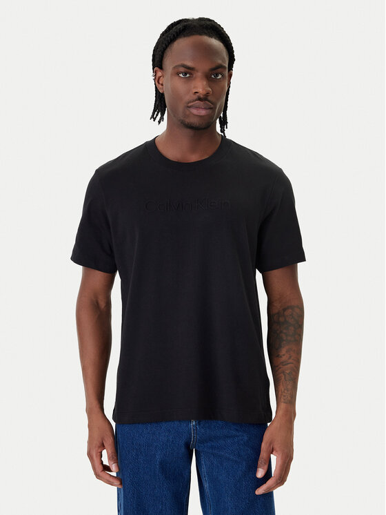 Calvin Klein T-Shirt LV04LF811G Czarny Regular Fit