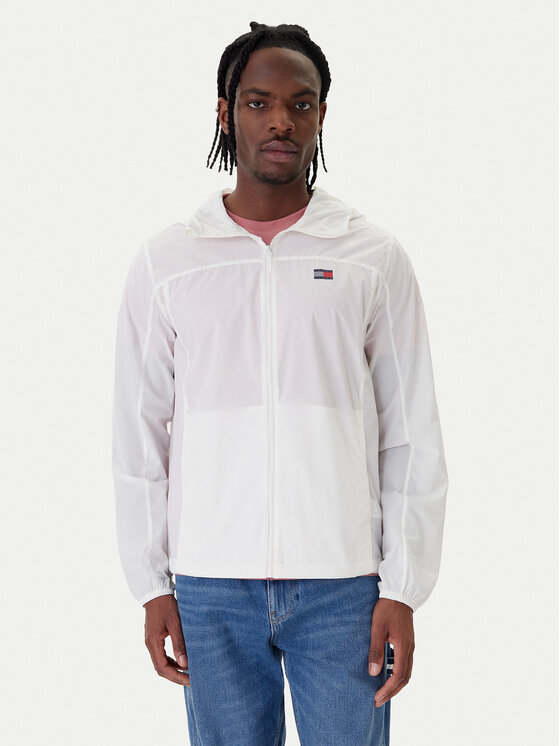 Tommy Jeans Kurtka przejściowa DM0DM23112 Biały Regular Fit