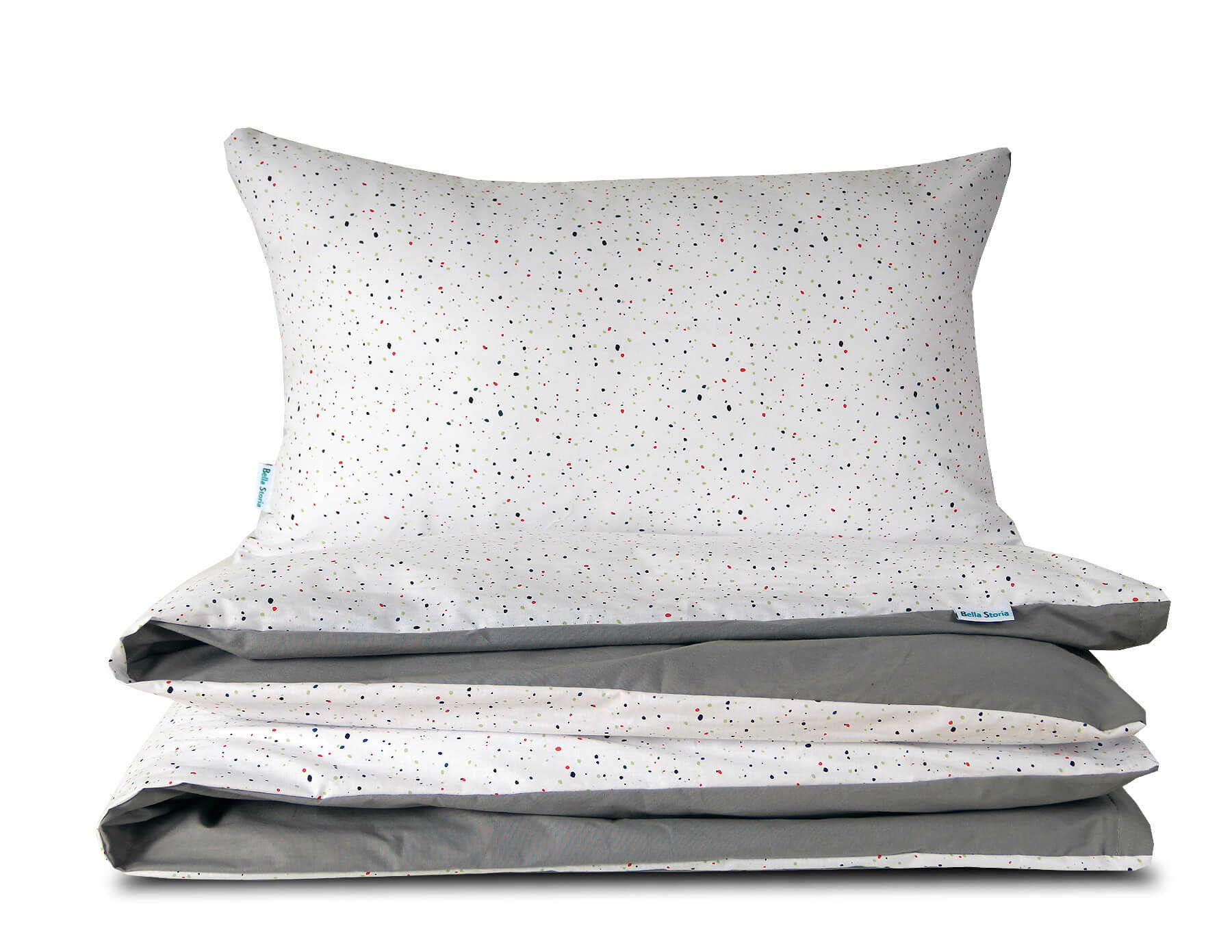 Pościel 90x120 niemowlęca z plecaczkiem Konfetti