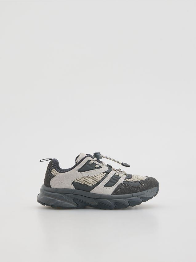 Reserved - Klasyczne sneakersy - ciemnoszary