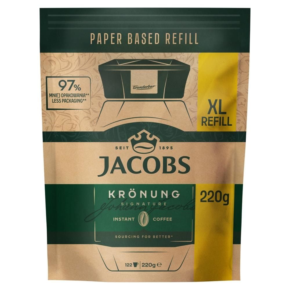 Jacobs Krönung XL Kawa rozpuszczalna liofilizowana 220 g