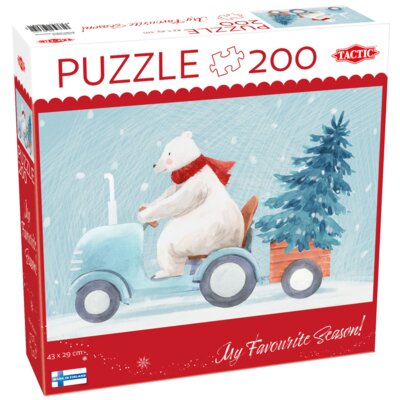 Puzzle TACTIC Lovers Christmas Tree Hunt 60863 (200 elementów)