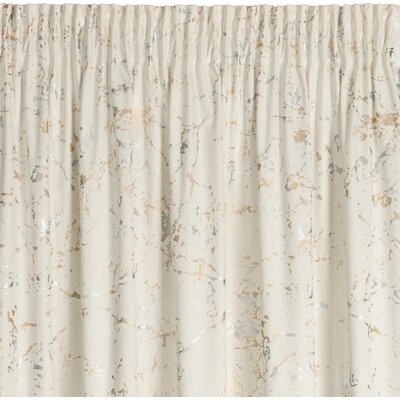 Zasłona EUROFIRANY Dori 140 x 270 cm Kremowo-szampański