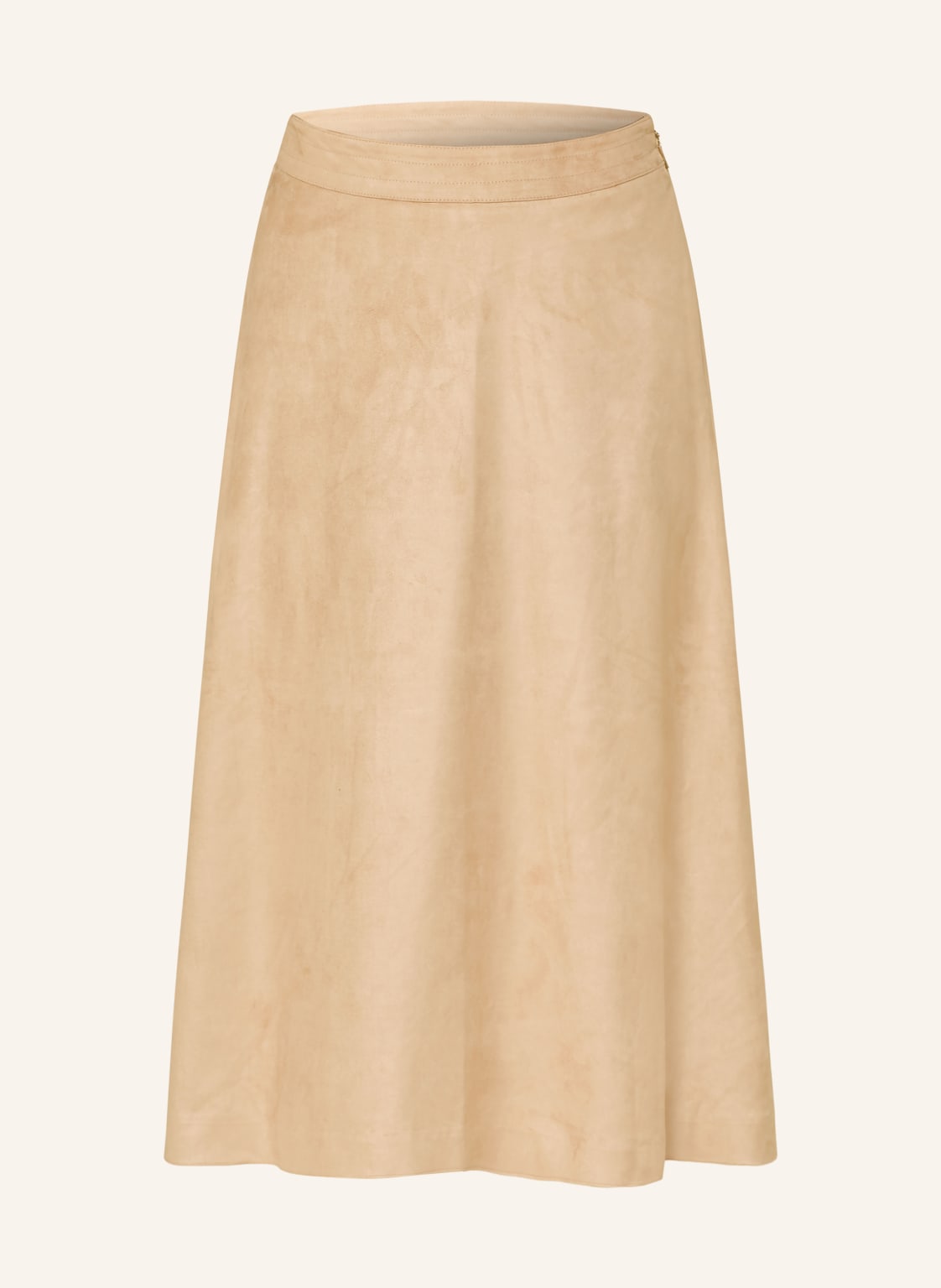 Comma Spódnica O Wyglądzie Skóry beige