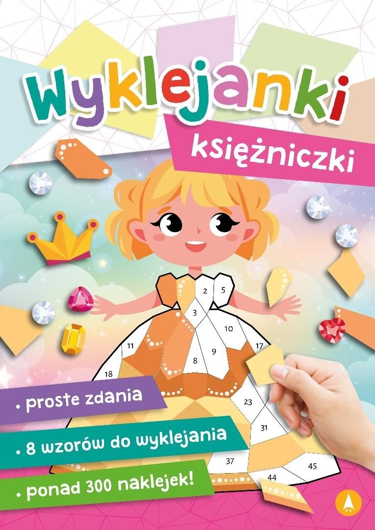 Wyklejanki. Księżniczki - książka