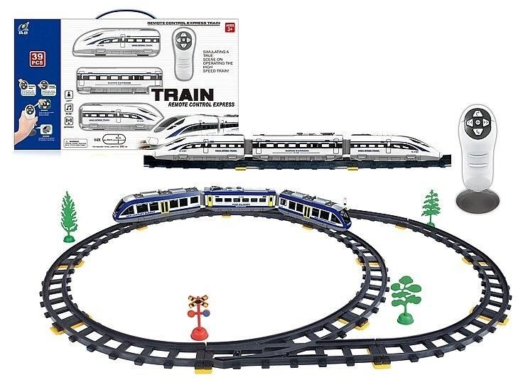 Kolejka na radio ze światłem i dźwiękiem 39el