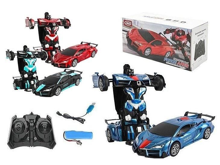 Auto transformujące Robot 25x11x6cm - model lub pojazd
