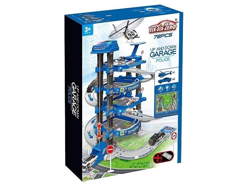 Parking policyjny 78el - model lub pojazd