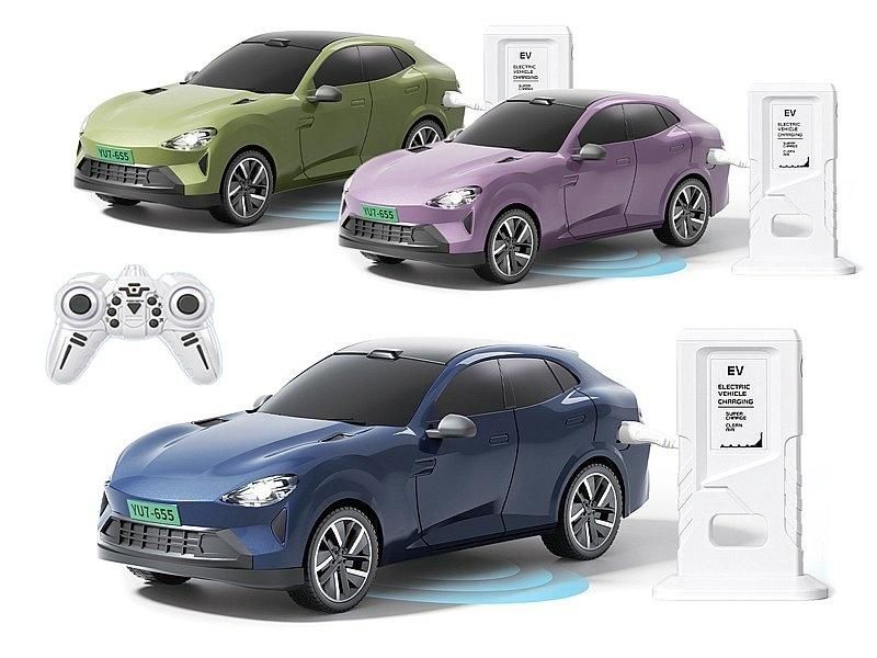 Auto ze stacją do ładowania z radiem Kabel Usb - model lub pojazd