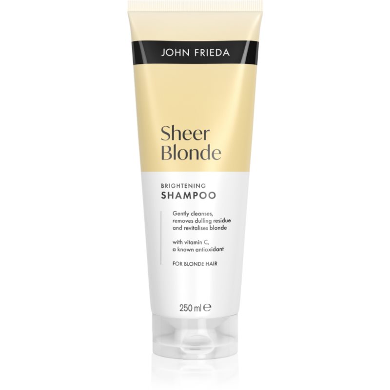 John Frieda Sheer Blonde Brightening Shampoo szampon rozświetlający do włosów blond 250 ml