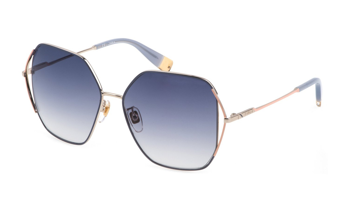 Okulary FURLA SFU601-580492. Okulary przeciwsłoneczne, Kolor złoty. Kobieta.