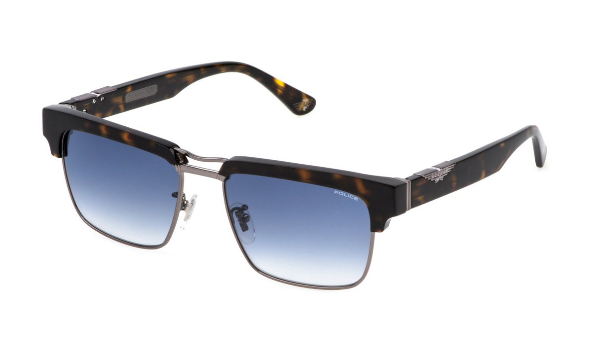 Okulary POLICE SPLP25-550509. Okulary przeciwsłoneczne, Kolor szary. Mężczyzna.