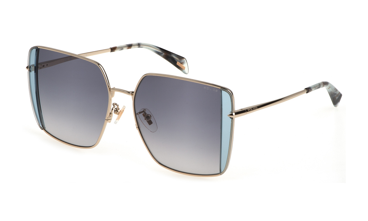 Okulary POLICE SPLL37-560594. Okulary przeciwsłoneczne, Kolor złoty. Kobieta.