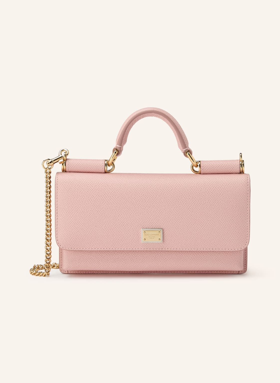 Dolce & Gabbana Torba Na Ramię Miss Sicily Mini rosa