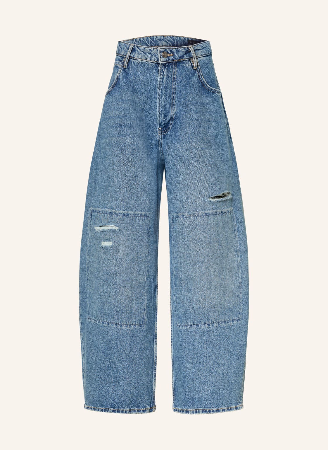 Allsaints Dżinsy Typu Barrel blau