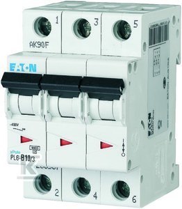 Eaton PL6-C10/3 WYŁ.NADPRĄDOWY 6KA