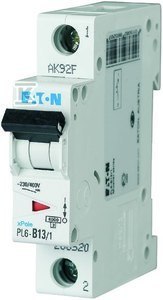 Eaton PL6-C13/1 WYŁ.NADPRĄDOWY 6KA