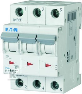 Eaton PL6-B16/3 WYŁ.NADPRĄDOWY 6KA