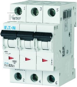Eaton PL6-B25/3 WYŁ.NADPRĄDOWY 6KA