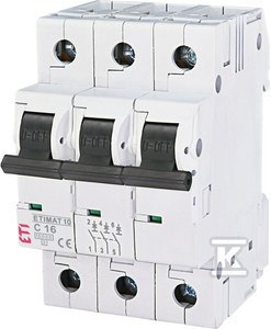 ETI ETIMAT10 3P 10KA C 16A-WYŁĄCZNIK NMP.
