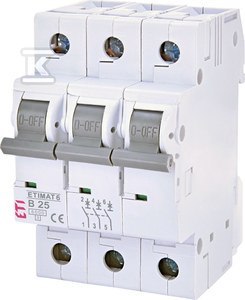 ETI ETIMAT6 3P 6KA B25 WYŁĄCZNIK NMP.