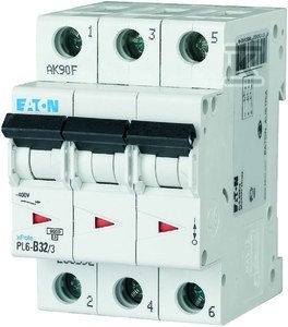 Eaton PL6-B32/3 WYŁ.NADPRĄDOWY 6KA