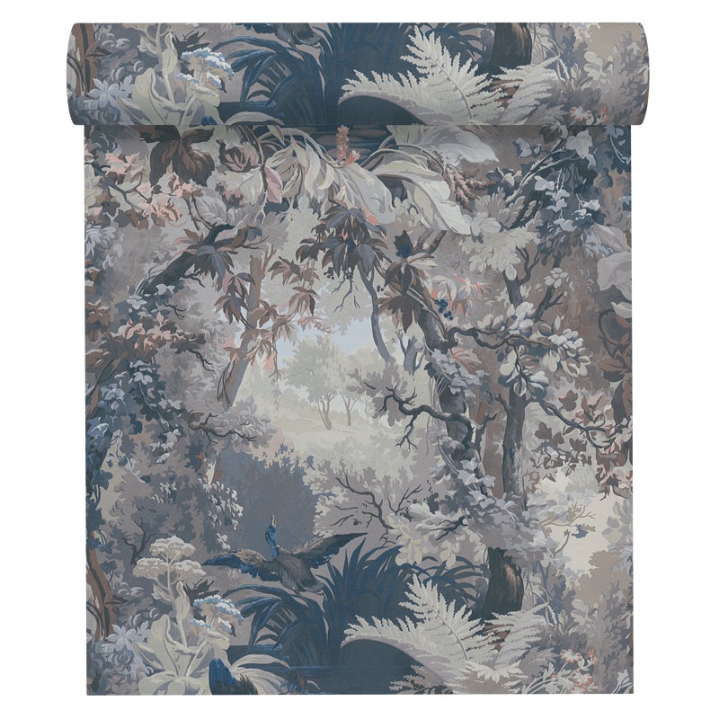 Tapeta History of Art 376523 niebieska winylowa na flizelinie