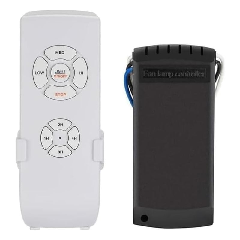 Zestaw zdalnego sterowania do wentylatora sufitowego, uniwersalny, duży wentylator sufitowy ze światłem i pilotem, do wentylatora sufitowego i lampy