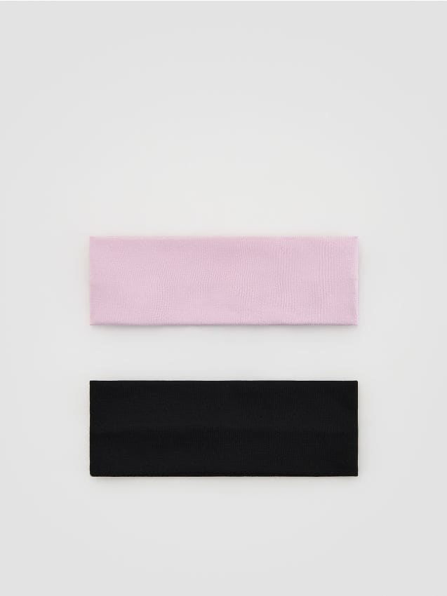 Reserved - Bawełniane opaski na głowę2 pack - wielobarwny