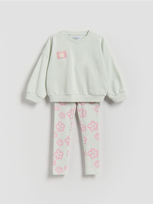 Reserved - Bawełniany komplet - wielobarwny