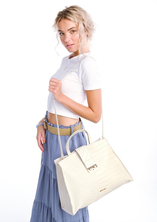 Torebka skórzana Shopper (7063)